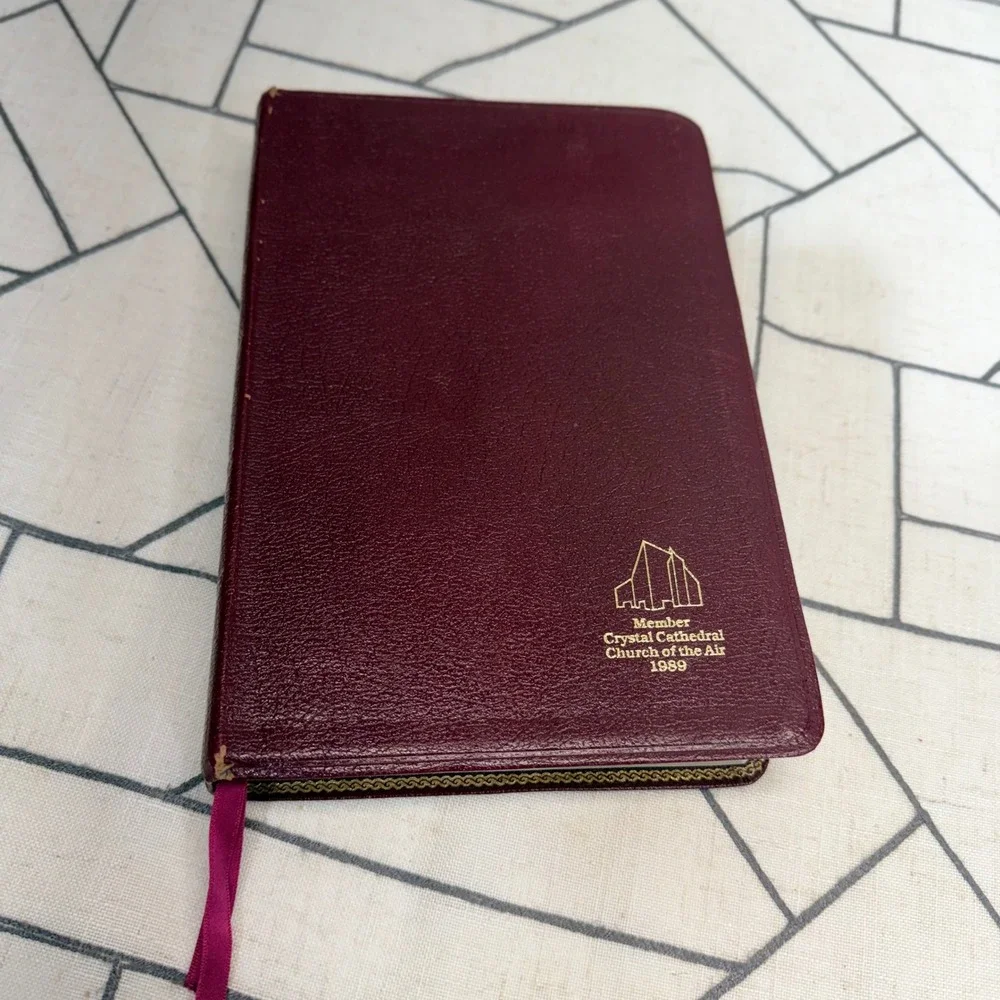 Thomas Nelson Holy Bible NKJV Burgundy Leather Possibility Thinkers Edition 1984